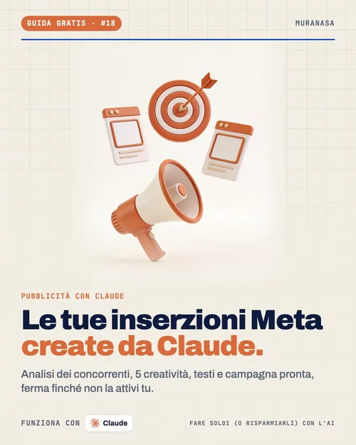Copertina: Le inserzioni su Facebook e Instagram scritte da Claude